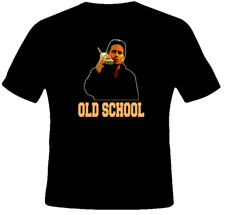 Michael Douglas Gecko Wall Street Old School T Shirt Michael Douglas Gecko Wall Street Old School T Shirt