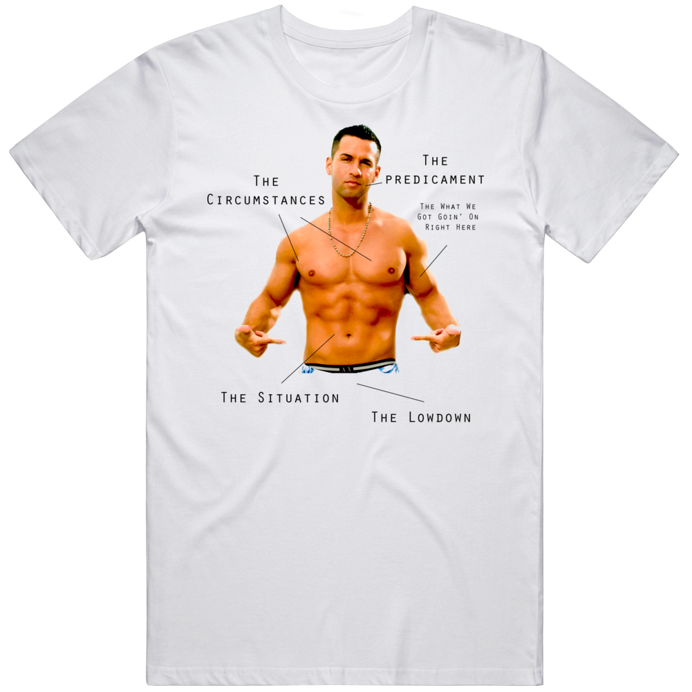The Situation Mike Jersey Shore T Shirt The Situation Mike Jersey Shore T Shirt