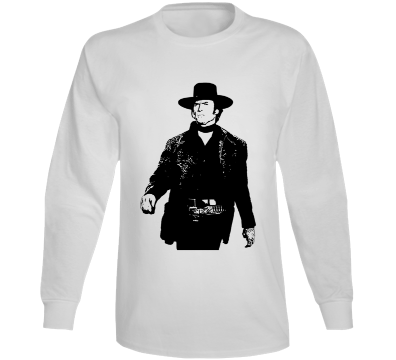 Joe Kidd Clint Eastwood Movie Long Sleeve T Shirt Joe Kidd Clint Eastwood Movie Long Sleeve T Shirt