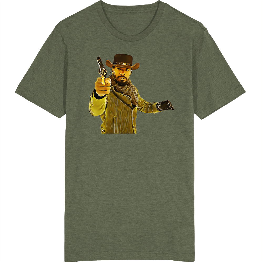 Django Unchained Jamie Foxx Movie T Shirt Django Unchained Jamie Foxx Movie T Shirt