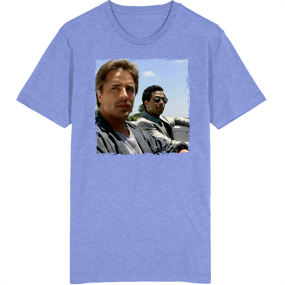 Miami Vice Sonny Crockett Ricardo Tubbs T Shirt Miami Vice Sonny Crockett Ricardo Tubbs T Shirt