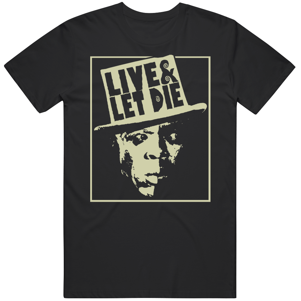 Live And Let Die Villain James Bond 007 T Shirt Live And Let Die Villain James Bond 007 T Shirt