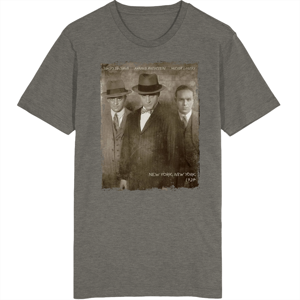 Boardwalk Empire New York 1924 Mobsters T Shirt Boardwalk Empire New York 1924 Mobsters T Shirt