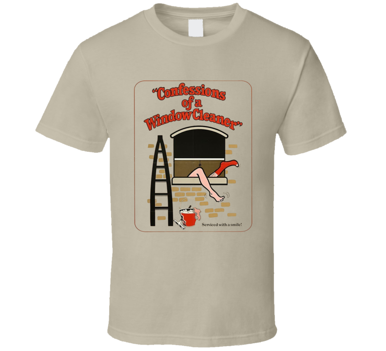 Confessions Of A Window Cleaner Movie T Shirt Confessions Of A Window Cleaner Movie T Shirt