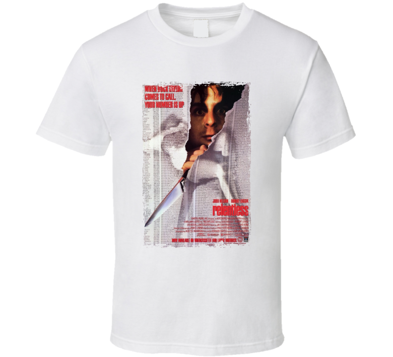 Relentless 80s Movie T Shirt Relentless 80s Movie T Shirt