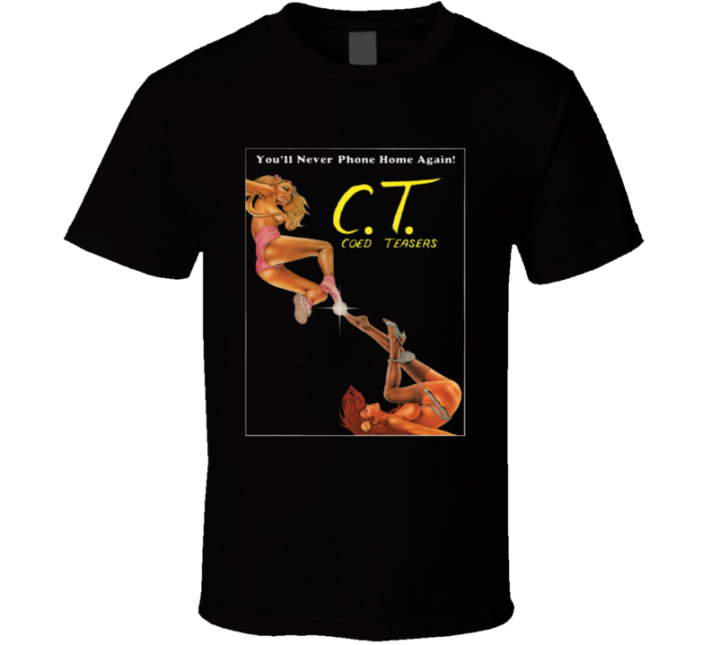 C.t. Coed Teasers Adult Film T Shirt C.t. Coed Teasers Adult Film T Shirt