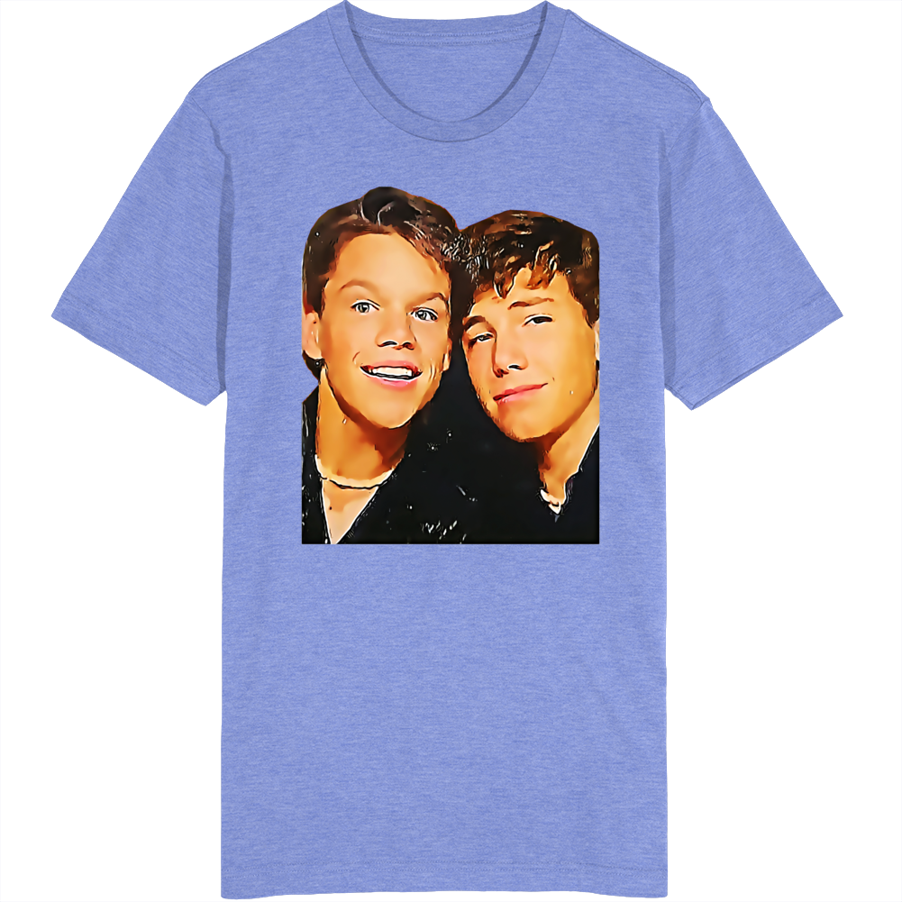 Matt Damon Ben Affleck Photo Booth T Shirt Matt Damon Ben Affleck Photo Booth T Shirt