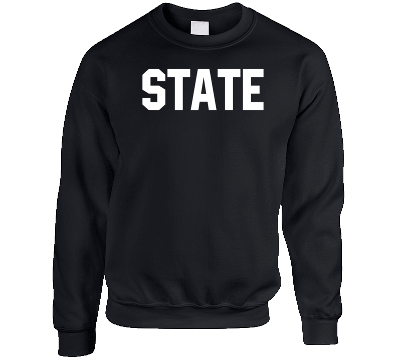 State College Sports Fan Crewneck Sweatshirt State College Sports Fan Crewneck Sweatshirt