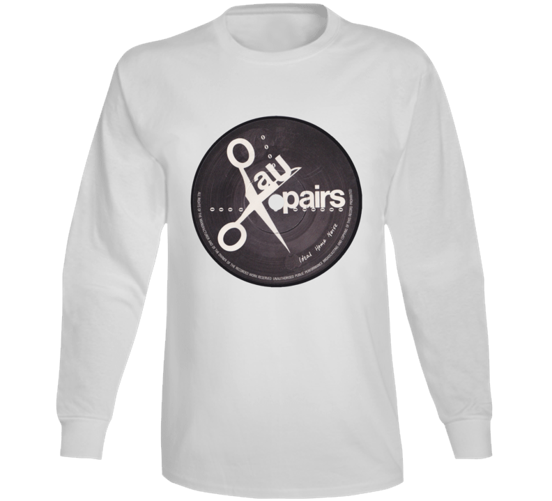 Au Pairs Punk Rock Band Long Sleeve T Shirt Au Pairs Punk Rock Band Long Sleeve T Shirt