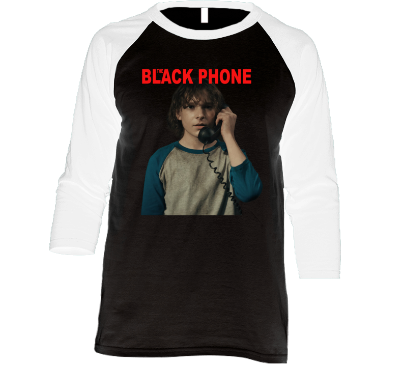 The Black Phone Horror Movie Raglan T Shirt The Black Phone Horror Movie Raglan T Shirt