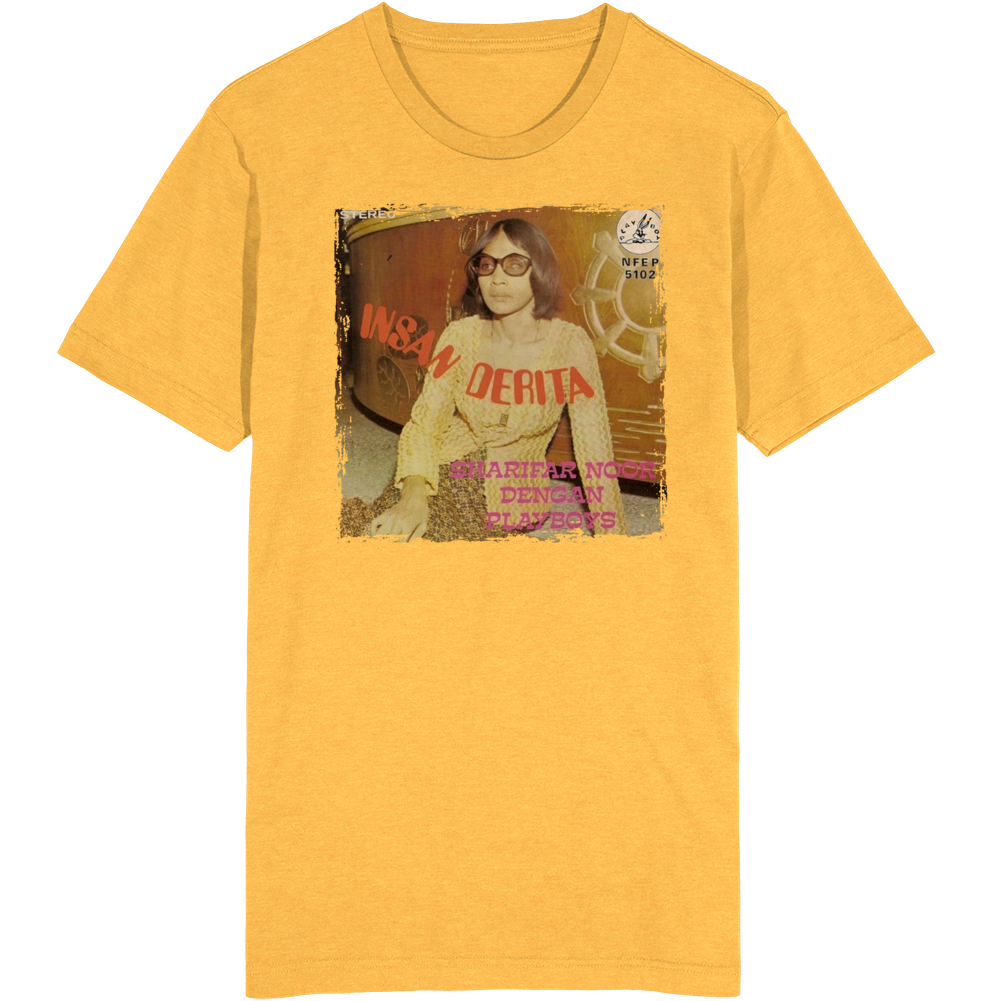 Sharifar Noor Dengan Playboys Asian Album Cover T Shirt Sharifar Noor Dengan Playboys Asian Album Cover T Shirt