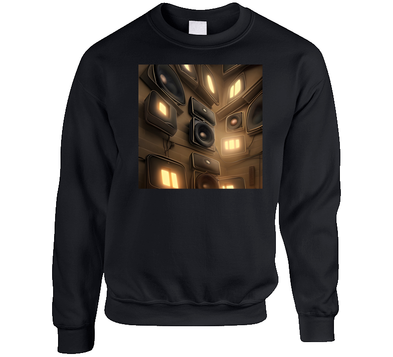 Epic Speakers Retro Dj Love Music Copy Crewneck Sweatshirt Epic Speakers Retro Dj Love Music Copy Crewneck Sweatshirt