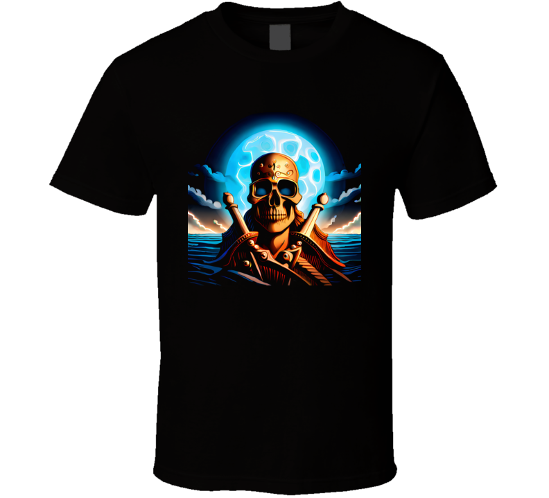 Skull Moonlight Journey Mystic Strength T Shirt Skull Moonlight Journey Mystic Strength T Shirt