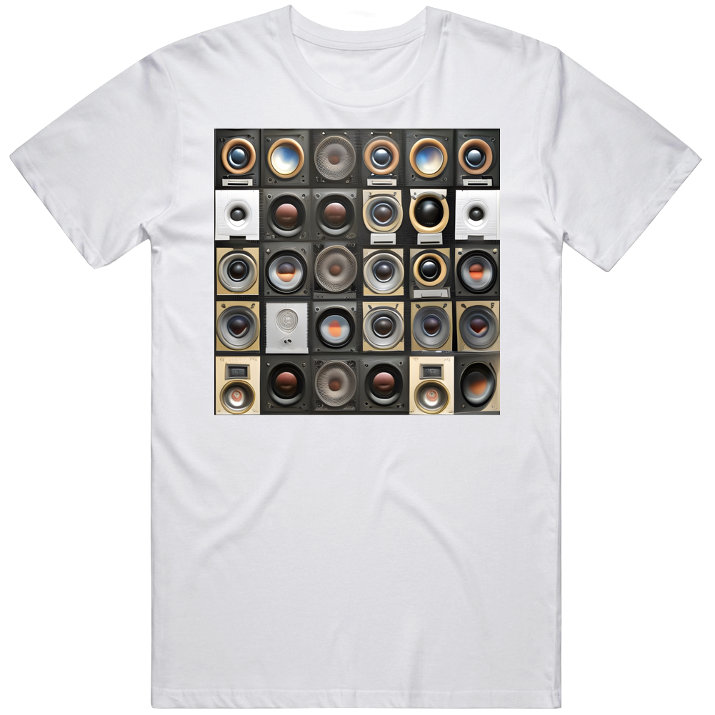 Wall Of Speakers Love Music T Shirt Wall Of Speakers Love Music T Shirt
