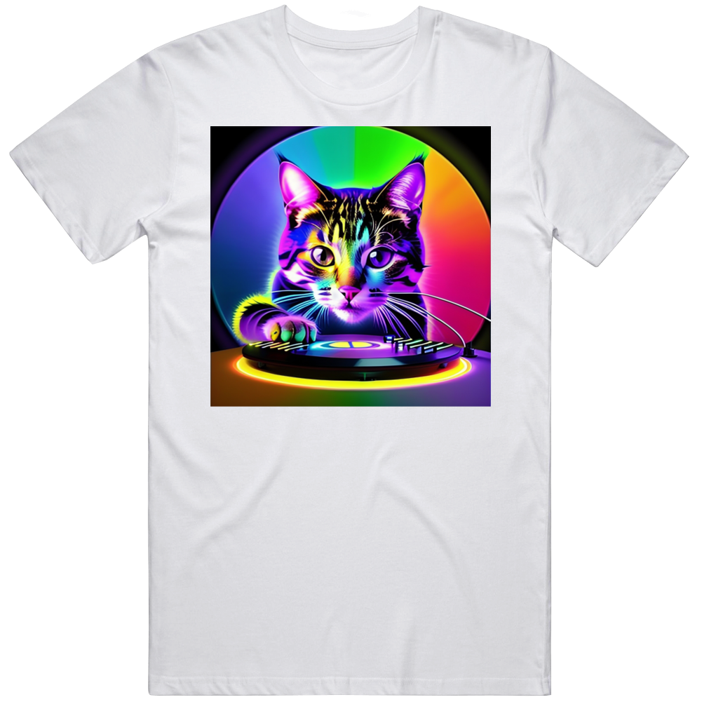 Cat Deejay Dj Cute T Shirt Cat Deejay Dj Cute T Shirt