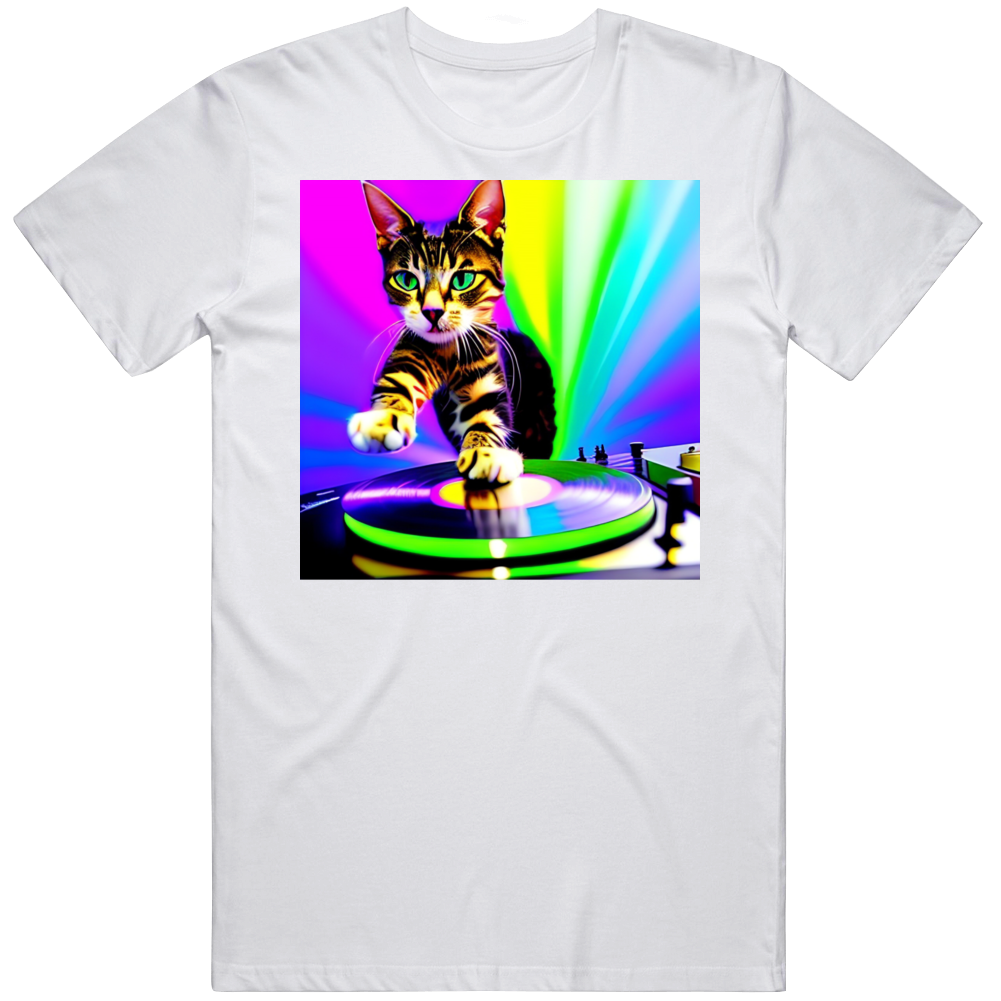 Cat Deejay Dj Cute Funny T Shirt Cat Deejay Dj Cute Funny T Shirt
