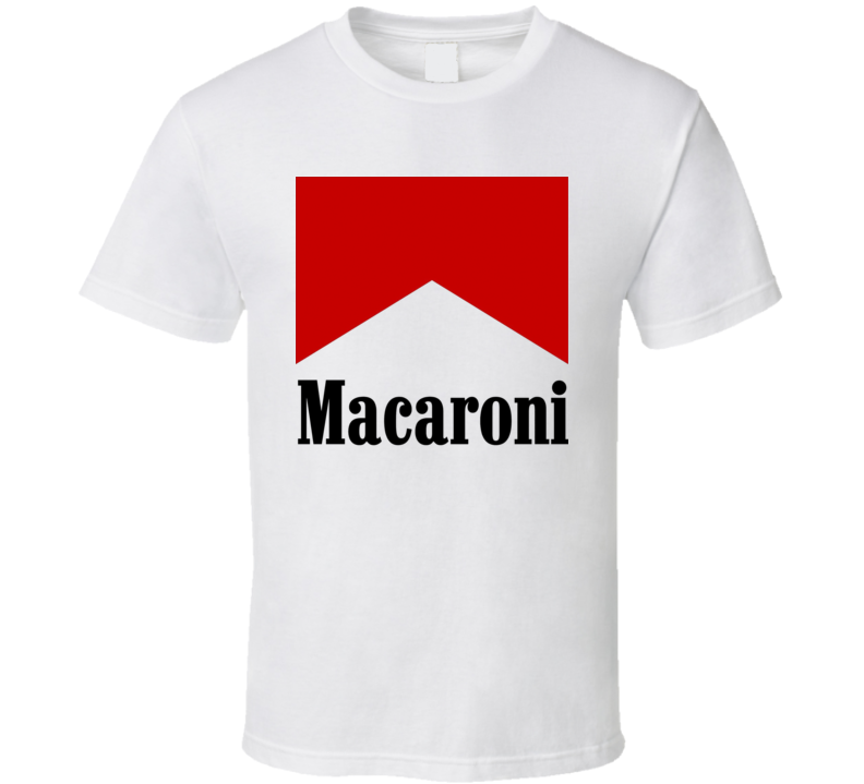 Smoking Pasta Macaroni Funny Parody T Shirt Smoking Pasta Macaroni Funny Parody T Shirt