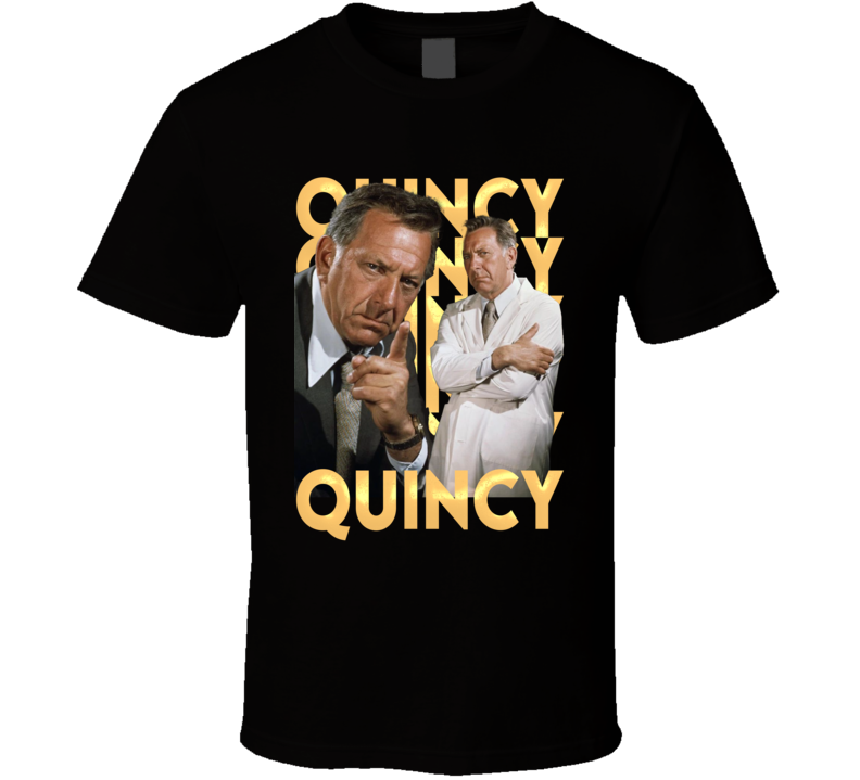 Dr. Quincy, M.e. Jack Klugman 70s 80s Retro Tv T Shirt Dr. Quincy, M.e. Jack Klugman 70s 80s Retro Tv T Shirt