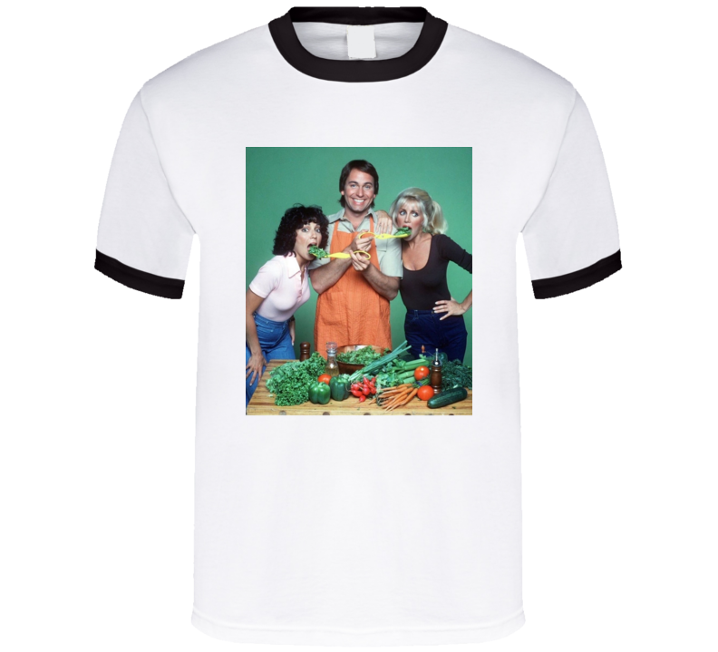 Three's Company 70s 80s Retro Tv T Shirt Three's Company 70s 80s Retro Tv T Shirt