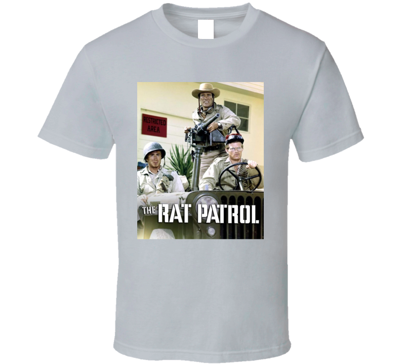 Rat Patrol Calssic Retro Tv T Shirt Rat Patrol Calssic Retro Tv T Shirt