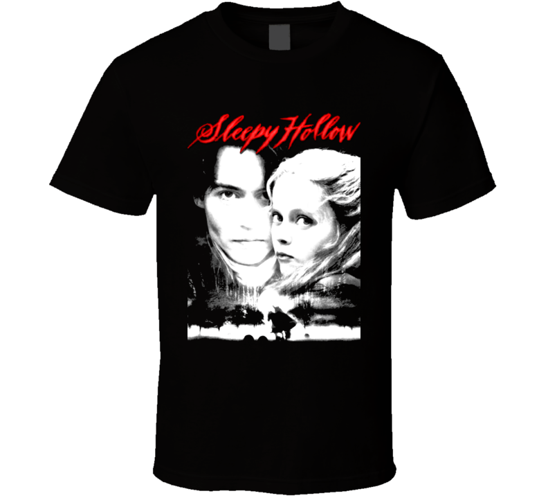 Sleepy Hollow Johhny Depp Tim Burton Movie T Shirt Sleepy Hollow Johhny Depp Tim Burton Movie T Shirt