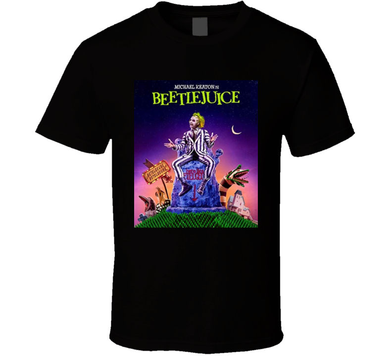 Beetlejuice Michael Keaton Movie T Shirt Beetlejuice Michael Keaton Movie T Shirt