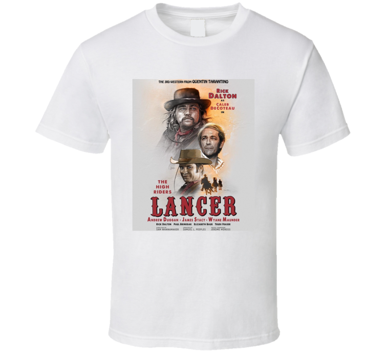 Lancer Parody Rick Dalton Movie T Shirt Lancer Parody Rick Dalton Movie T Shirt