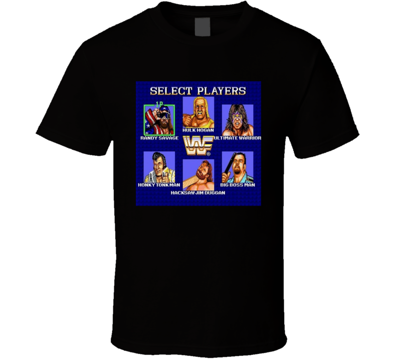 Wrestling Video Game Old School Retro T Shirt Wrestling Video Game Old School Retro T Shirt