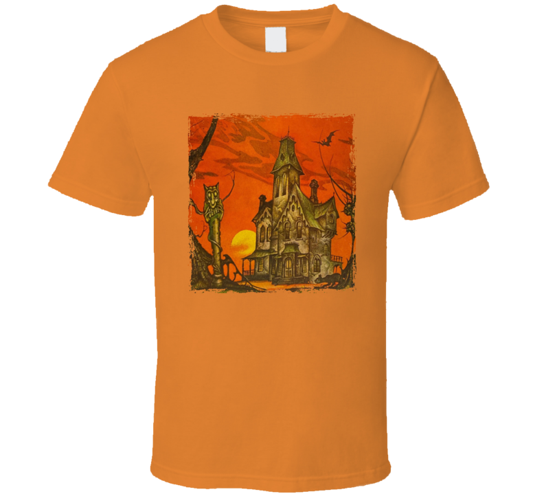 Haunted House Halloween T Shirt Haunted House Halloween T Shirt