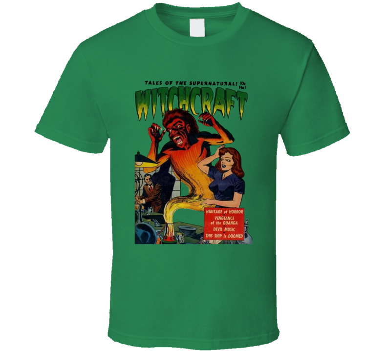 Tales Of The Supernatural Witchcraft Issue 1 Comic T Shirt Tales Of The Supernatural Witchcraft Issue 1 Comic T Shirt