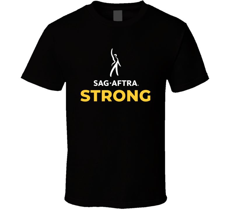 Sag Aftra Strong Supporter T Shirt Sag Aftra Strong Supporter T Shirt