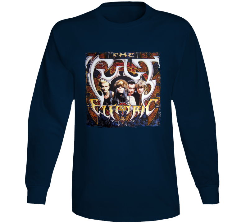 The Cult Electric Album Long Sleeve T Shirt The Cult Electric Album Long Sleeve T Shirt