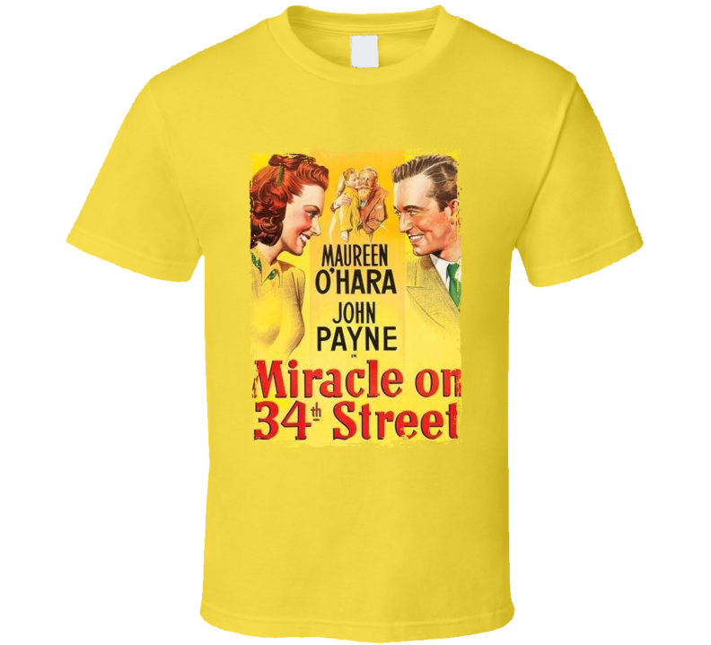 Miracle On 34th Street 40s Movie T Shirt Miracle On 34th Street 40s Movie T Shirt