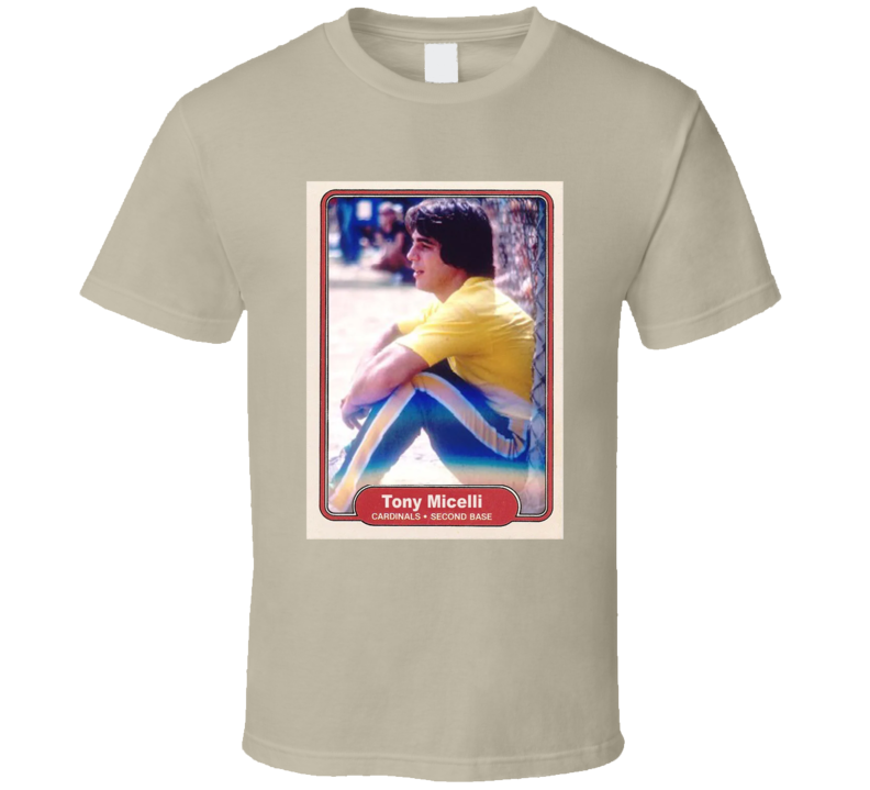 Tony Micelli Who's The Boss Baseball Playing Card T Shirt Tony Micelli Who's The Boss Baseball Playing Card T Shirt
