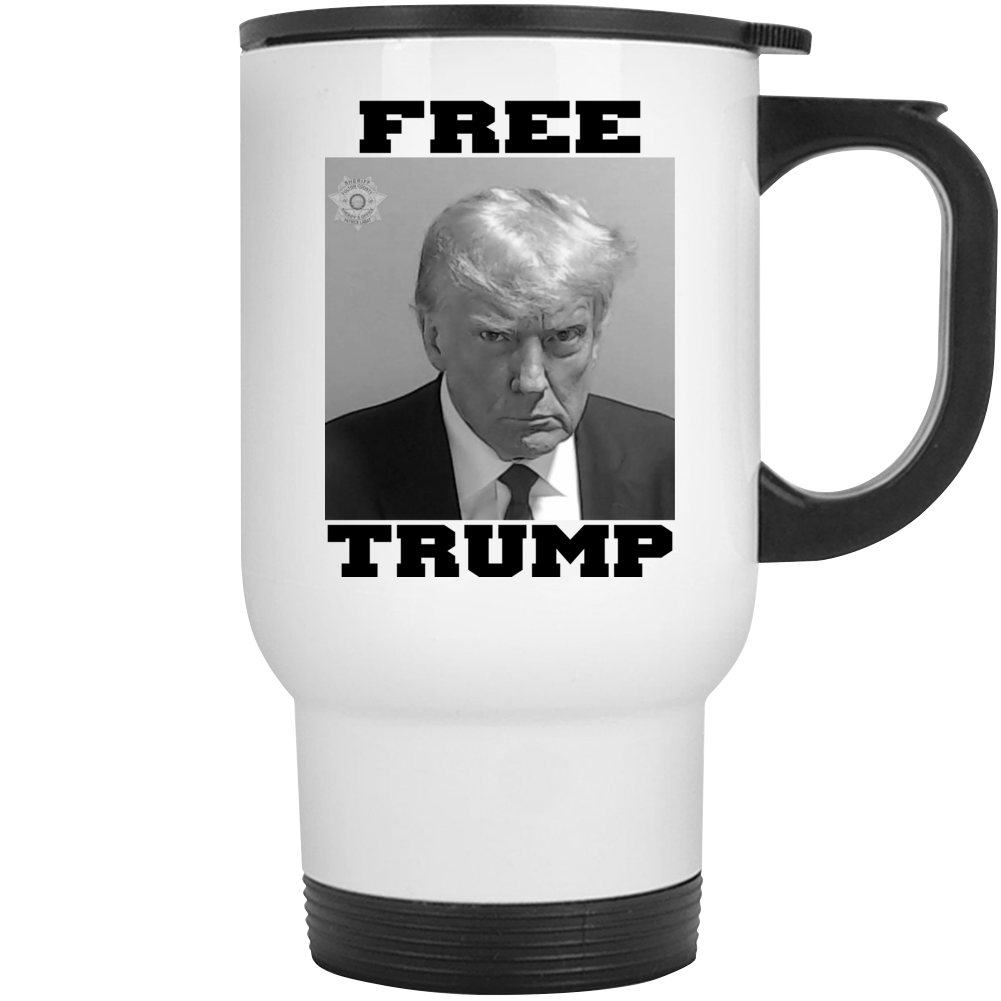 Free Donald Trump Usa President Mugshot Black And White Mug Free Donald Trump Usa President Mugshot Black And White Mug