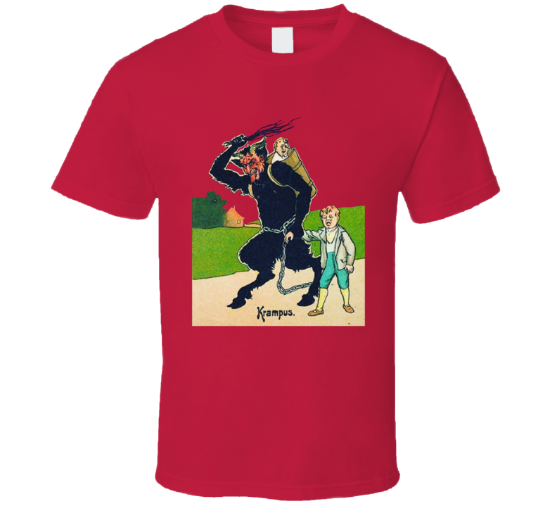 Krampus Stealing Children T Shirt Krampus Stealing Children T Shirt