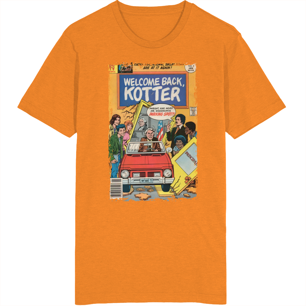 Welcome Back Kotter Comic Issue 2 T Shirt Welcome Back Kotter Comic Issue 2 T Shirt