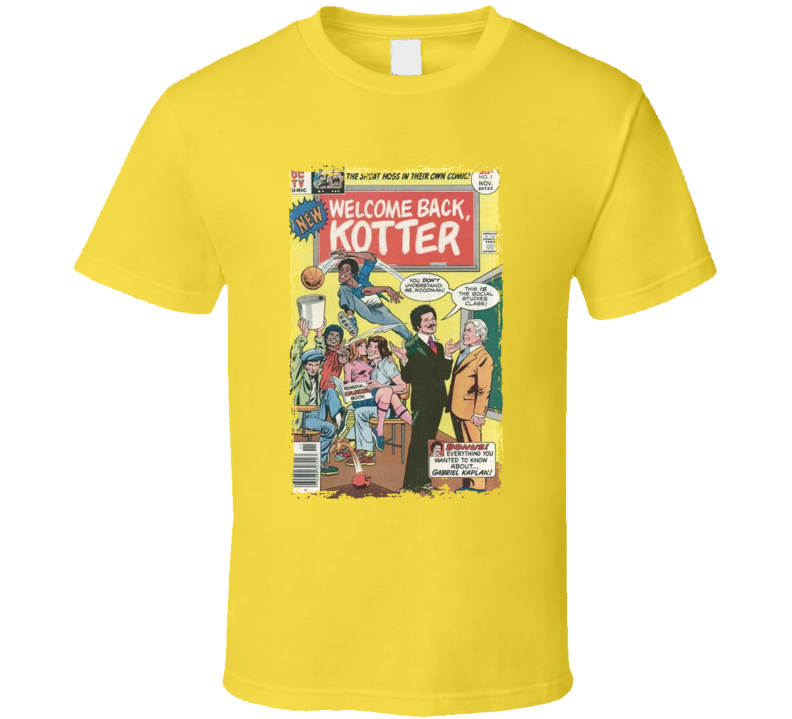 Welcome Back Kotter Comic Issue 1 T Shirt Welcome Back Kotter Comic Issue 1 T Shirt