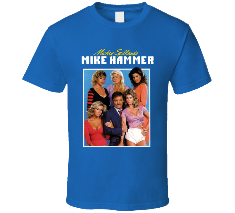 Mickey Spillane's Mike Hammer Tv Series Fan T Shirt Mickey Spillane's Mike Hammer Tv Series Fan T Shirt