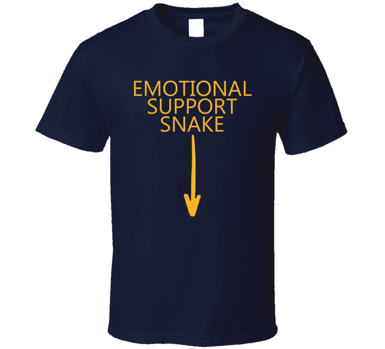 Emotional Support Snake Arrow Down T Shirt Emotional Support Snake Arrow Down T Shirt