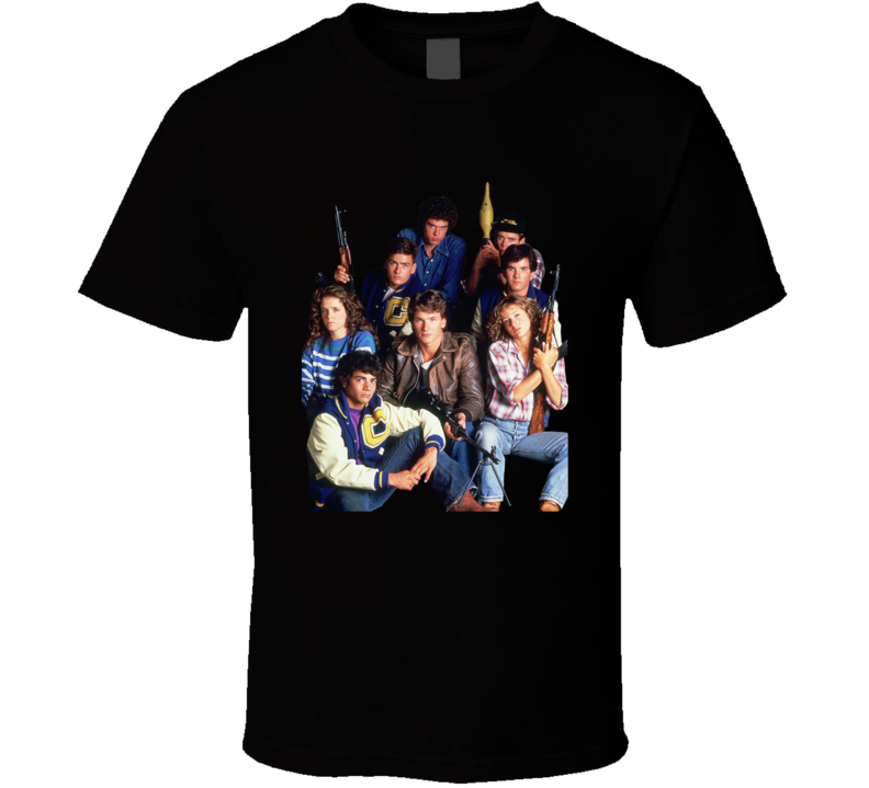 Red Dawn 80s Movie Fan T Shirt Red Dawn 80s Movie Fan T Shirt