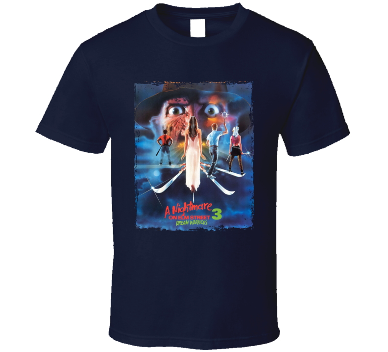A Nightmare On Elm Street 3 Dream Warriors T Shirt A Nightmare On Elm Street 3 Dream Warriors T Shirt