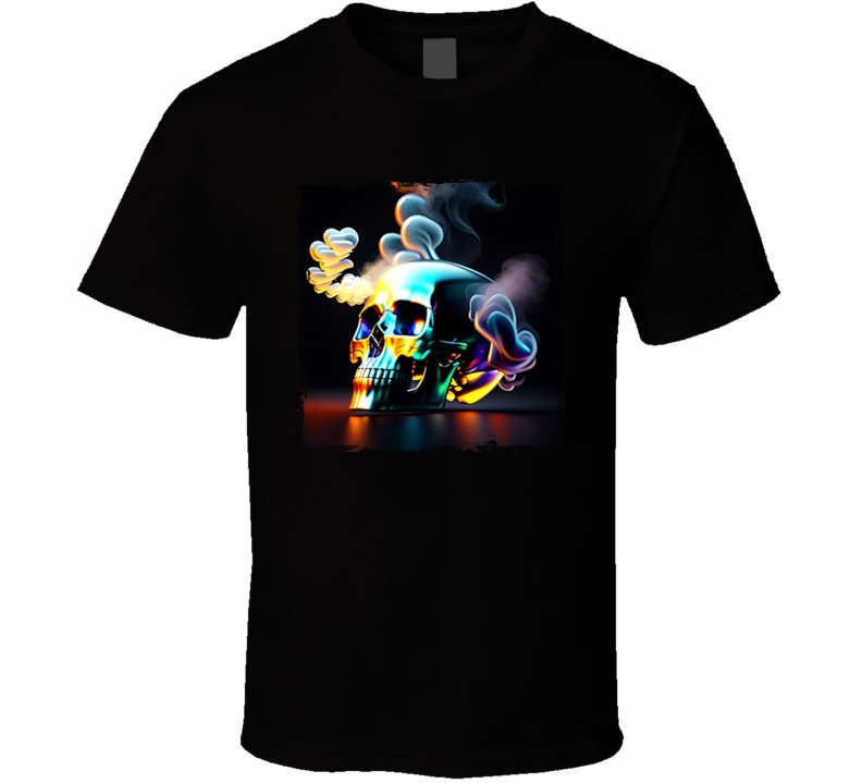 Smoking Skull T Shirt Smoking Skull T Shirt