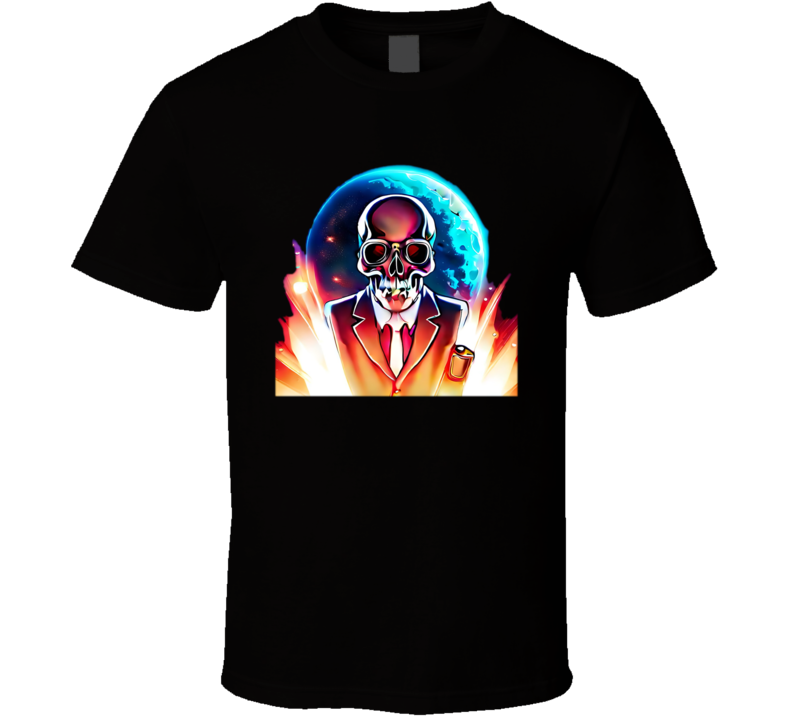 Skeleton In A Business T Shirt Skeleton In A Business T Shirt