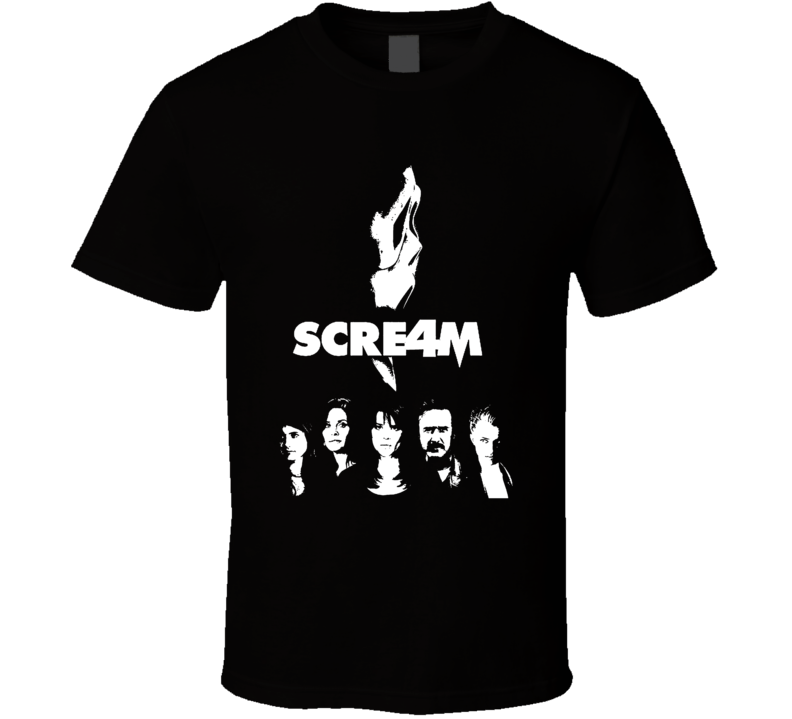 Scream 4 Movie T Shirt Scream 4 Movie T Shirt
