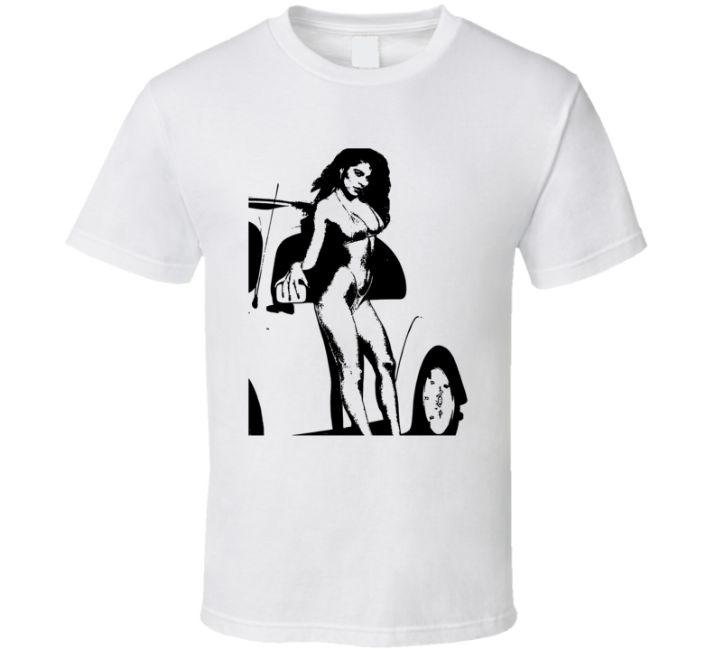 Bug Beetle With Bikini Babe T Shirt Bug Beetle With Bikini Babe T Shirt