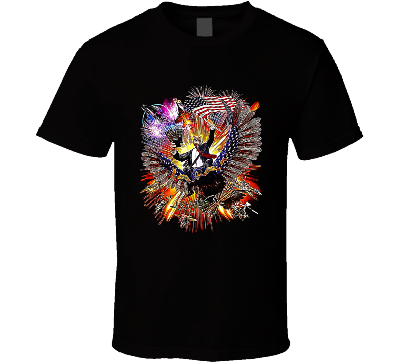 Donald Trump Riding An American Eagle T Shirt Donald Trump Riding An American Eagle T Shirt