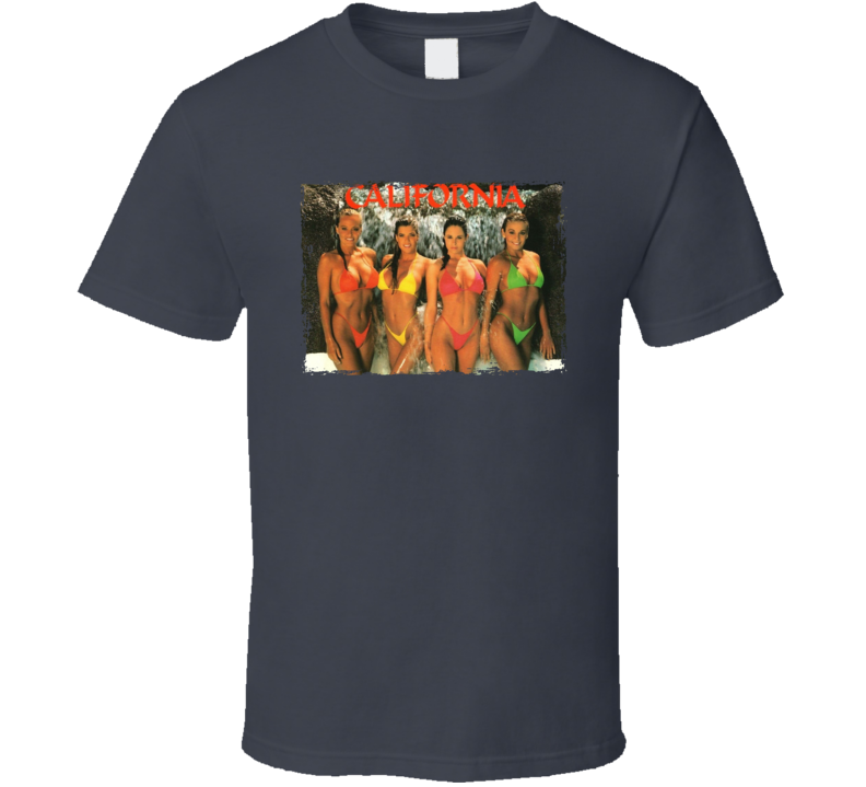 California Girls Waterfall T Shirt California Girls Waterfall T Shirt