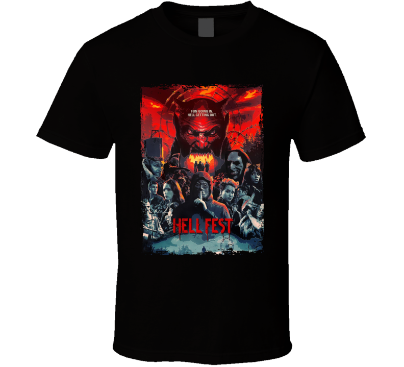 Hell Fest Horror Movie T Shirt Hell Fest Horror Movie T Shirt