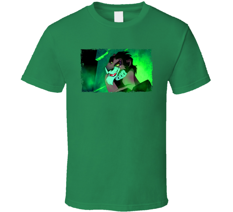 The Lion King Scar Animated Movie Fan T Shirt The Lion King Scar Animated Movie Fan T Shirt